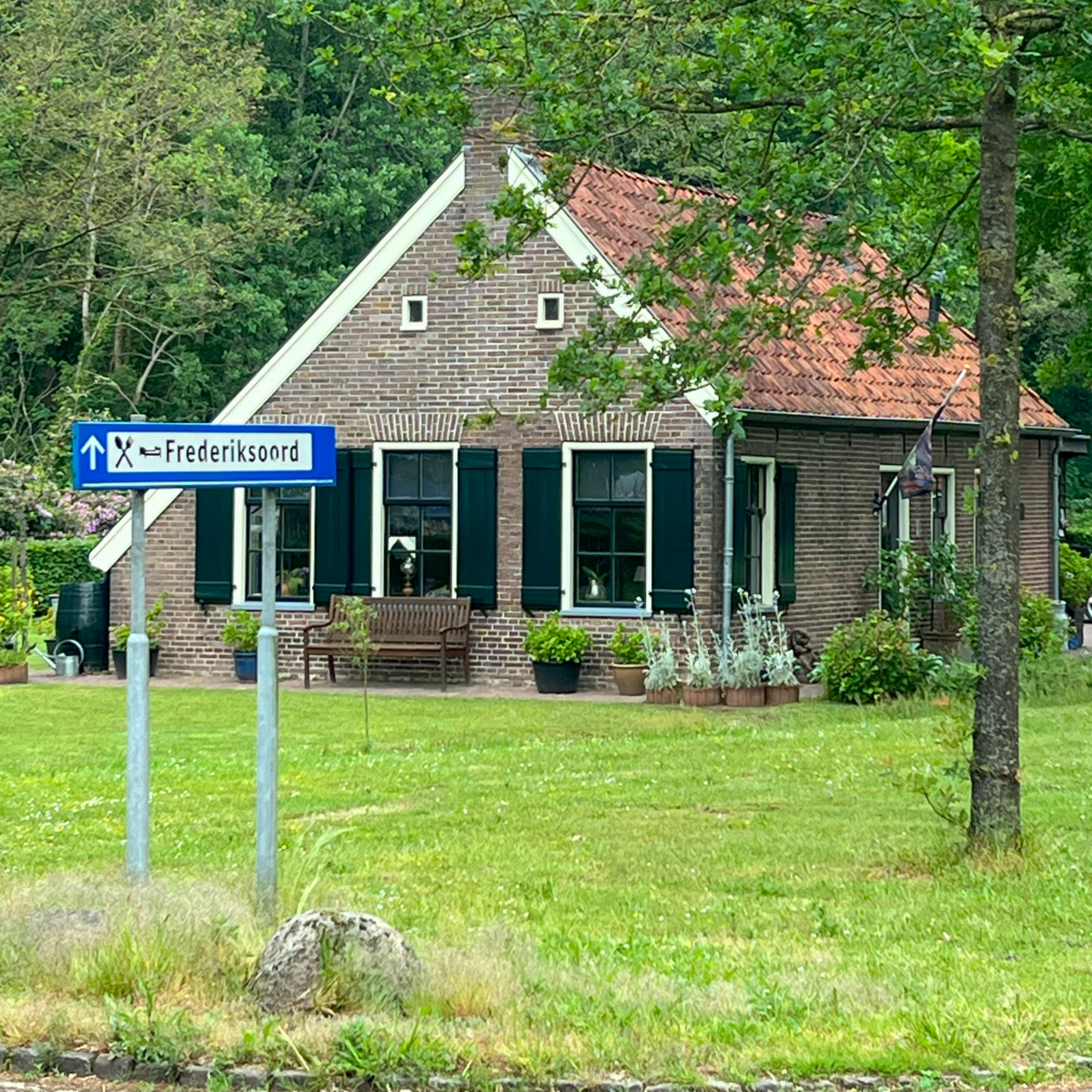 Nog bestaand koloniehuisje